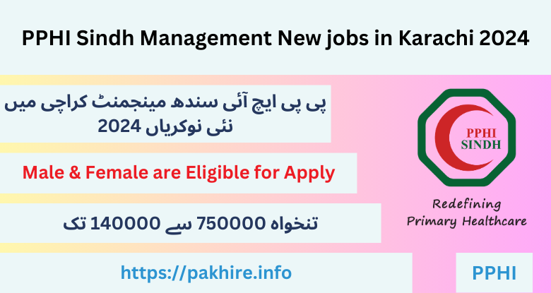 PPHI Sindh Management New jobs in Karachi 2024